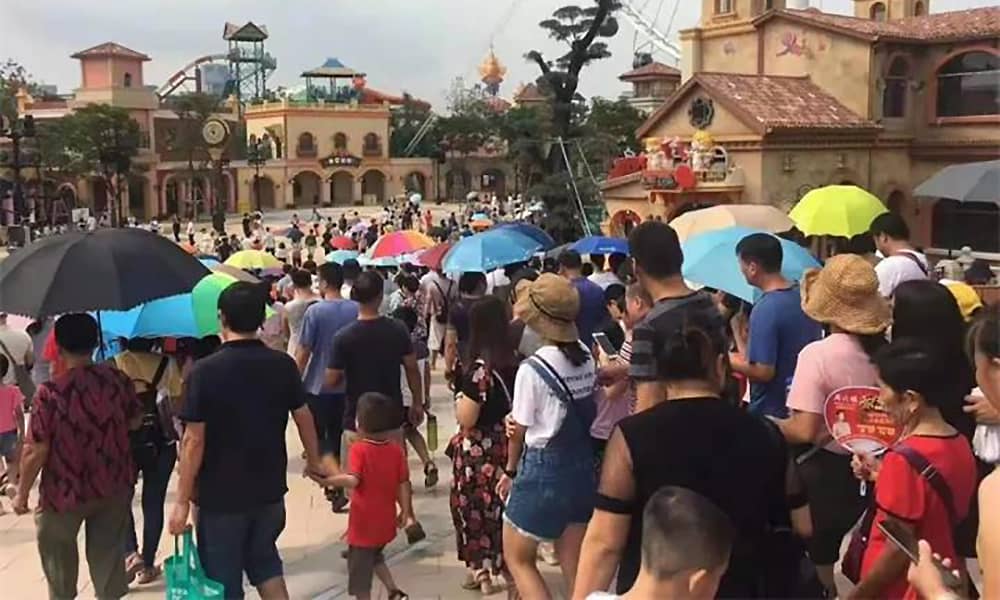 jinnianhui今年会游乐参与打造的欢乐海岸PLUS三天迎客超16万人！