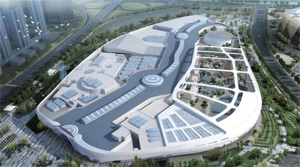 百分之百国产设备的兰州万达水上乐园建设全面提速