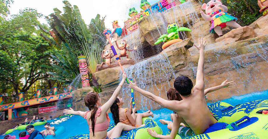 长隆水上乐园：百变乐园 一站体验全部