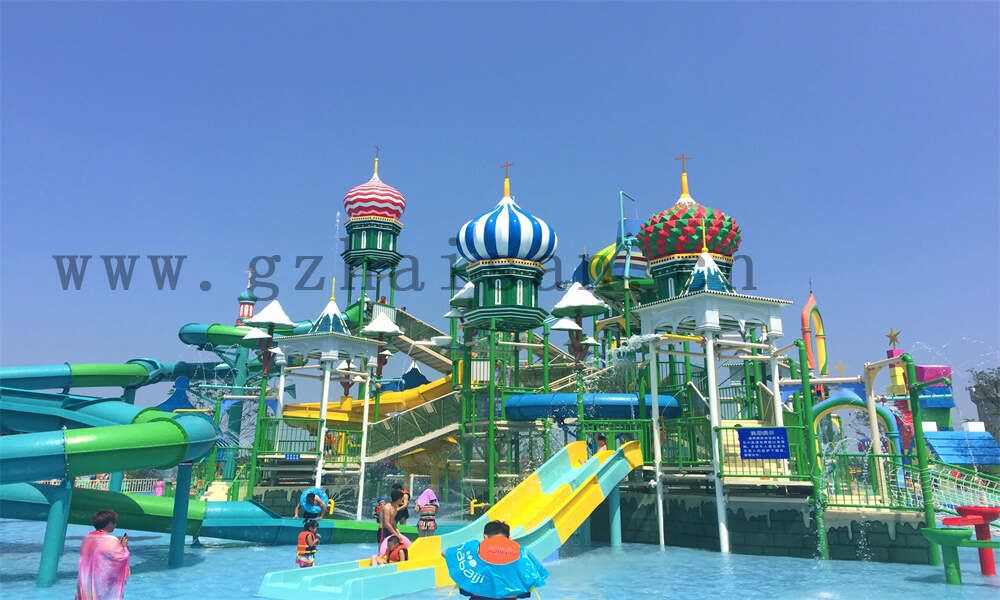 如何进行水上乐园设备的防滑处理？